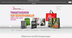 Desktop Screenshot of bs-verpackungen.de
