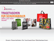 Tablet Screenshot of bs-verpackungen.de